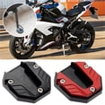 thumbnail image 4 of Motorcycle Bike Kickstand Extender Foot Side Stand Foot Extension Plate Accessories Pad Support T3, 4 of 7
