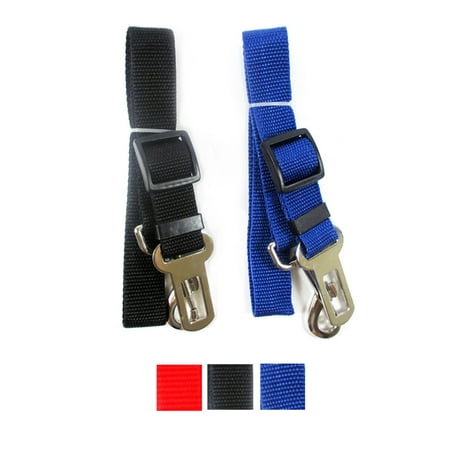 2 Pack Cat Dog Pet Safety Seatbelt for Car Seat Belt Adjustable Harness (Best Dog Car Seat Belt)