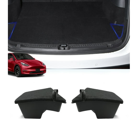 Set of 4 Refresh Edition Trunk Side Bucket For 2023-2025 Tesla 3 with cover
