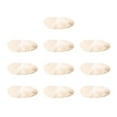thumbnail image 3 of Fake Ball DIY Knitting Beanie Hats Art 10 Pieces for Scarves Clothes , White, 3 of 9
