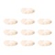 thumbnail image 2 of 10 paquetes de bolas de pompones artesanales Sunnimix Multicolor piel Artificial para ropa Bufandas Bolsas Blanco, 2 of 8