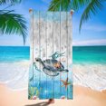 thumbnail image 1 of Turtle Pattern Beach Towel, Microfiber Absorbent Bath Towel, Quick-drying Double-sided Velvet Beach Towel-HAPDEN, 1 of 4