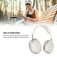 thumbnail image 4 of Auriculares Sobre La Oreja, Tarjeta De Memoria Compatible Con Auriculares De Graves Profundos Blancos HiFi Para Viajes, 4 of 8