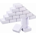thumbnail image 1 of 100 mini cajas de cartón de 2,2 x 2,2 x 1 pulgadas, cajas de regalo de cartón blanco, cajas Kraft para joyería, pequeñas cajas de envío de cartón corrugado, mini cajas., 1 of 6