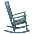 thumbnail image 4 of Flash Furniture Winston All-Weather Poly Resin Rocking Chair in Teal, 4 of 10