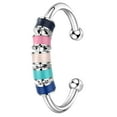thumbnail image 4 of Anillo de Ansiedad ANGGREK Con cuentas de colores Abiertos para Cumpleaños para mujeres, 4 of 8