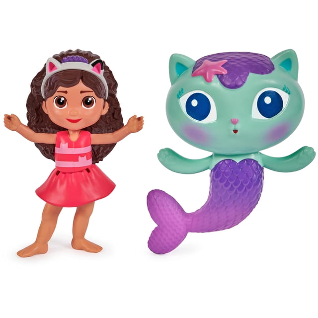 Juguetes para piscina Swimways Gabby's Dollhouse, paquete de 2
