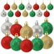 thumbnail image 1 of Adornos de Esferas Navideñas JULMELON 36PCS con Brillo 4cm, 1 of 7