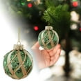 thumbnail image 1 of Hangs Decorative Green Pendant with Gold Pattern for Creating a Festive Atmosphere, 1 of 6