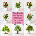 thumbnail image 4 of Simulation Fruit Plant Artificial Green Potted Decor Strawberry Orange Pepper, 4 of 9