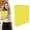 Yellow, variant on Denhf 3 Ring Binder, Durable 1 Inch Binder, Colored Three Ring Binder for Home Office Supplies, 1 Inch Binders 3 Ring, Cute Binder, 3 Ring Binder 1 Inch, Classroom Must Haves, 11.6" x 9.8", Yellow