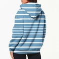 thumbnail image 3 of Aofany Oversized Zip Up Hoodie for Women Baggy Loose Basic Zipper Hooded Sweatshirt Coat Y2K Jacket, 3 of 5