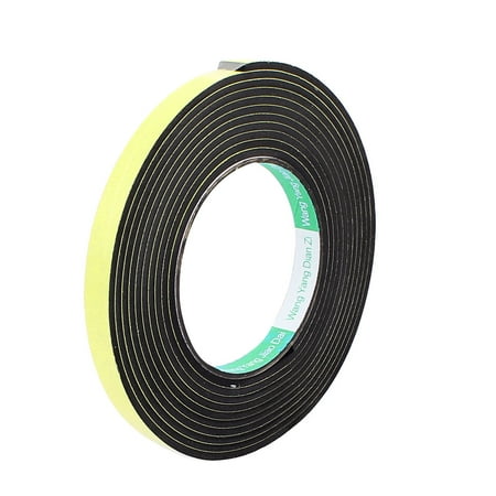 0.8CM Width 4M Long 3MM Thick Single Sided Sealing Shockproof Sponge Tape