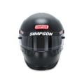 thumbnail image 4 of Simpson Racing 7950028 SD1 Dirt Track Helmet - Snell SA2020 - Matte Black - Adult MED, 4 of 5