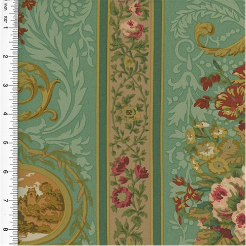 American Folk & Fabric Grandview Classic Stripe Print Home Decorating