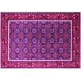 thumbnail image 1 of Ahgly Company Indoor Rectangle Oriental Pink Industrial Area Rugs, 7' x 10', 1 of 4