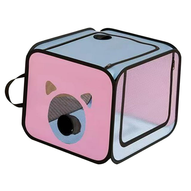 Caja de secado para perros y gatos, cuarto de secado para gatos, jaula secadora, impermeable, multifuncional, limpia, cómoda y plegable para gatos y
