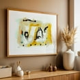 thumbnail image 4 of Resonance Series Number 12 - Mixed Media Abstract Modern Art Surrealism Minimalist Geometric Pastel Psychedelic Oak Framed Wall Art Print 24 x 36 inches, 4 of 6