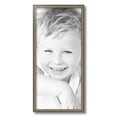 thumbnail image 2 of ArtToFrames 11x24" Silver Picture Frame, Multi Wood Poster Frame, with Regular Acrylic and 2 (FBPL-4756), 2 of 7