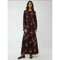 thumbnail image 5 of Floral Printed Modest Dress, 5 of 6
