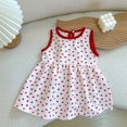 thumbnail image 4 of COM1950s Robe d'Été Décontractée, Robe d'Été Sans Manches à Col Rond pour Enfants, Robe Ample Décontractée pour Enfants Moyens et Grands, Robe d'Été Décontractée, 4 of 6