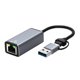 thumbnail image 4 of Adaptador de red Ethernet Convertidor de adaptador de red portátil (100 Megabytes), 4 of 6