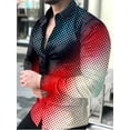 thumbnail image 1 of Camisas de moda hawaianas Camisas vintage con estampado gráfico 3D Camisas de moda para hombres Blusa de playa de manga larga Ropa de playa para hombres Voion, 1 of 6