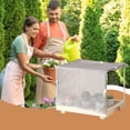 thumbnail image 4 of Ksruee Portable Greenhouse Portable Gardening Shelves Urban Farming Vegetable Growing Supplies for Patio Backyard Apartment Gardening Balcony, 4 of 10