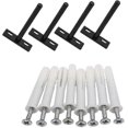 thumbnail image 2 of Floating Shelf Brackets 4pcs 10mm Wall Mount Shelf Invisible Bracket Hidden Shelf Brackets With 8pcs Screws And 8pcs, 2 of 4