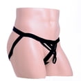 thumbnail image 3 of Nueva lencería Braguitas Ropa interior para hombres s abiertas en la entrepierna Bragas Negro jinwen Ropa de mujer, 3 of 7