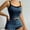 Dark blue, variant on VISALY Women Pajama Sets Soft Sleepwear Lace Ribbed Knit Pajama Sets Sleeveless Camisole Tank Tops Short Comfy Loungewear Matching Set Stretchy Outfits Beige L