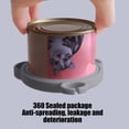 thumbnail image 7 of UNLLLL 3 in 1 Food Grade Silicone Pet Can Lid, Cat Paw Shaped Can Lid, Airtight Seal Cover for Wet Food Freshness, for Cats and Dogs Snack Sealing (Gray), 7 of 7