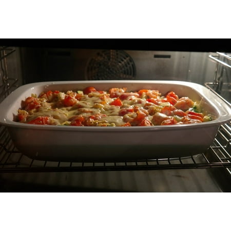 LAMINATED POSTER Cook Vegetable Casserole Casserole Cheese Casserole Poster Print 24 x