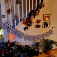 thumbnail image 4 of Set de banderines decorativos de Halloween | Bonitas banderas acrílicas de espantapájaros con forma de calabaza | Guirnalda colgante de pared estilo granja | Ligera, duradera y reutilizable |, 4 of 9