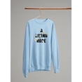 thumbnail image 3 of A Living Hope Daisies Sweatshirt Women -Image by Shutterstock, Female Medium, 3 of 4