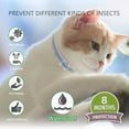 thumbnail image 2 of Dewel-Collar antipulgas para mascotas, accesorio ajustable para exteriores, protección a largo plazo, 8 meses,Cat Collar4, Fivean Collar antimosquitos para mascotas, 2 of 2