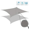 thumbnail image 6 of Christmas Savings Clearance! Cbcbtwo Sun Shade Sail, 10' x 10' x 10' Triangle Canopy Sun Shade Sail, UV Block with Storage Bag, for Patio Backyard Lawn Garden Swimming Pools Outdoor Activities, 6 of 9