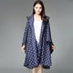 thumbnail image 4 of Poncho ligero impermeable con capucha y cremallera para exteriores para mujer - Azul Zulema  Chubasquero de mujer, 4 of 8
