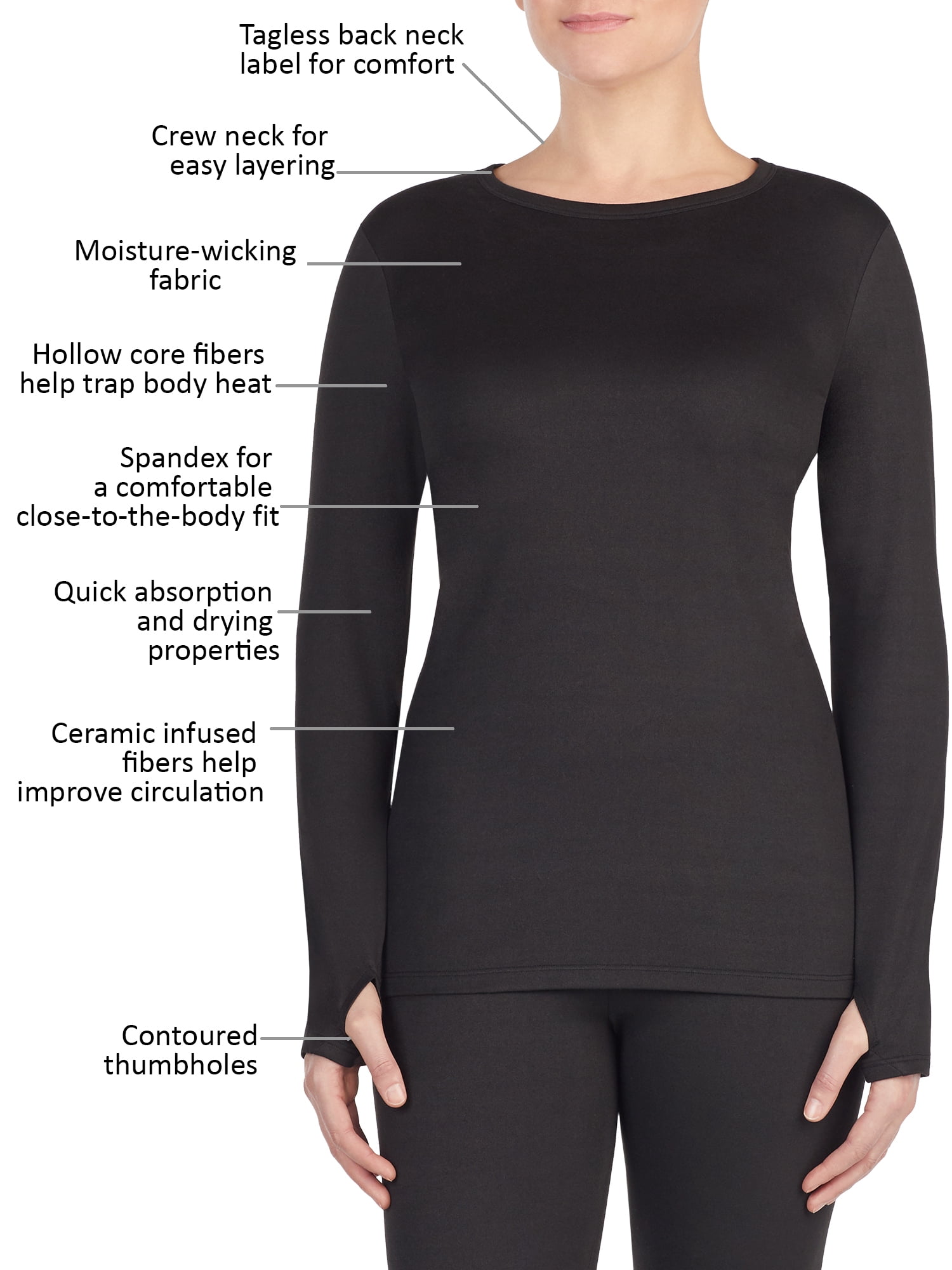 ClimateRight by Cuddl Duds Women's and 
