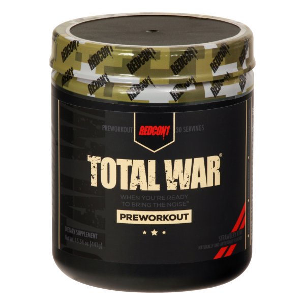 Redcon1 Total War, Preworkout, Strawberry Kiwi, 15.54 oz (441 g