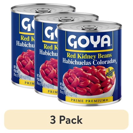 (3 pack) GOYA Red Kidney Beans, 29 oz Can