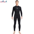 thumbnail image 2 of Soidarity DIVE SAIL Trajes de neopreno de 3MM Traje de buceo de neopreno SCR Pantalones largos de manga larga Traje de surf resistente al desgaste para Deportes acuáticos Negro L Soidarity OD003296-03, 2 of 6