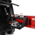 thumbnail image 5 of Hooke Road 2-Tier Tailgate Table Rear Foldable Cargo Shelf Fit Jeep Wrangler JK JL 2007-2023, 5 of 15