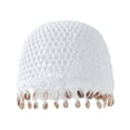thumbnail image 6 of Krdevn Bohemian Crochet Hat Handmade Shell Lightweight Boho Cap for Beach and Travel,One Size, 6 of 6
