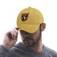 thumbnail image 4 of Dog Smoking Cigarette Sand Colour Hat Adjustable Funny Fashion Unisex Baseball Cap for Men Women, 4 of 7