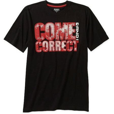 And 1 Men's Come Correct Cotton Tee