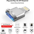 Apple MFi Certified Lightning to Micro SD Card Reader for iPhone & iPad