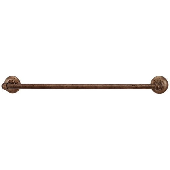 Sierra 24" Wall Mounted Towel Bar, Rust Bronze