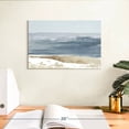 thumbnail image 3 of Elephant Stock Soft Coastlines I Wall Art - Horizontal Canvas Wall Art - Living Room Wall Decor - Abstract Canvas - Blue And White Decor By Lanie Loreth - 12" x 8", 3 of 8