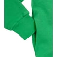 thumbnail image 7 of Soft  Cozy 100% Cotton Fleece Zip Hoodie with Inner Pockets | Elf Green, 7 of 7